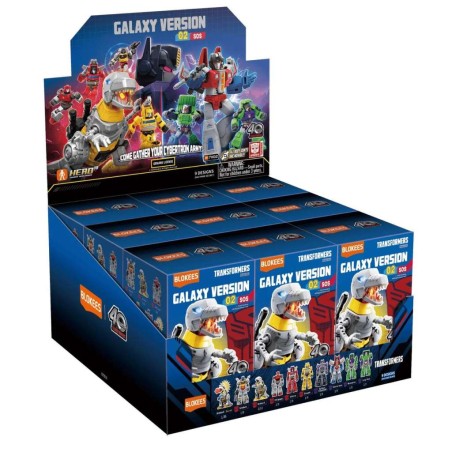 Blokees Mini Model Kit Transformers Galaxy Version 02 SOS Blind Box (1 Personaggio Casuale)